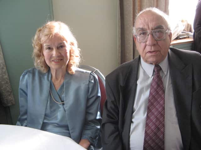 Η Καίτη Παύλου με τον σύντροφο της ζωής της, Χαρίλαο 