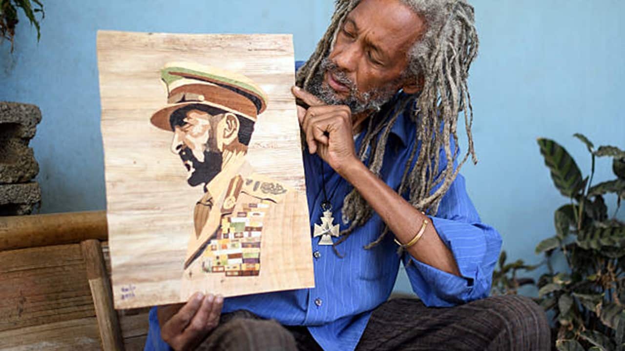 Rastafarian Community Living On Land Donated By Haile Selassie.jpg