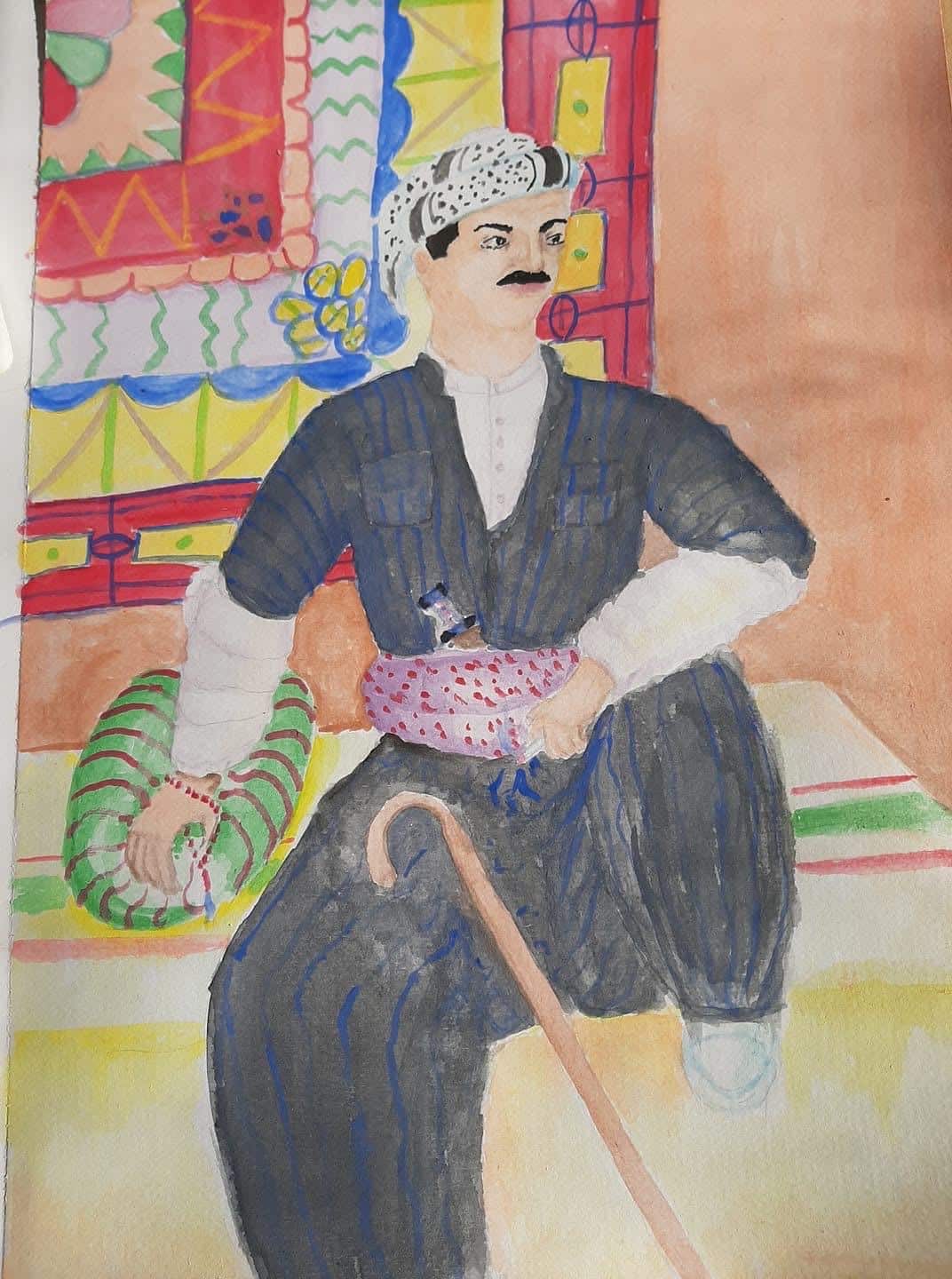 Kurdish man wearing tradional clothes.jpeg