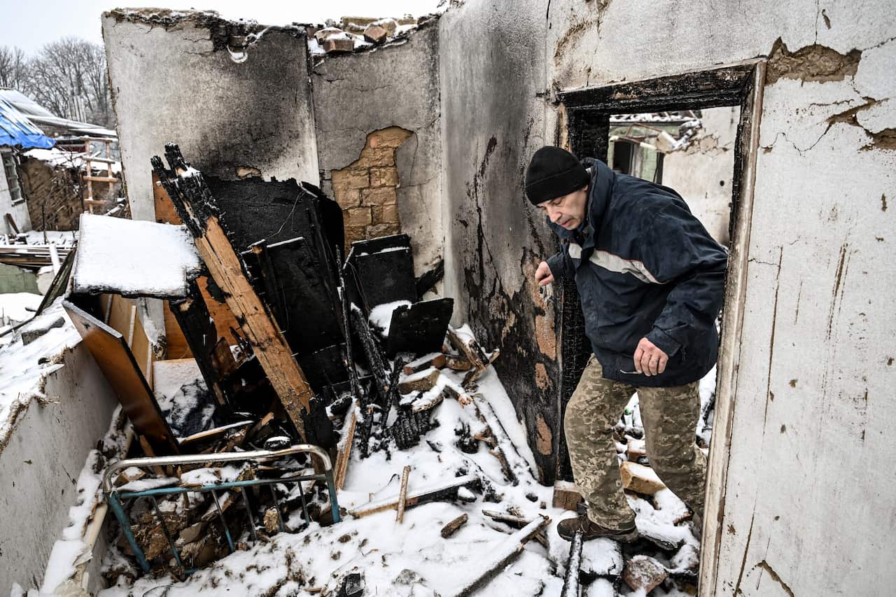 Russian Drone Destroys House in Vilniansk - Zaporizhzhia Region