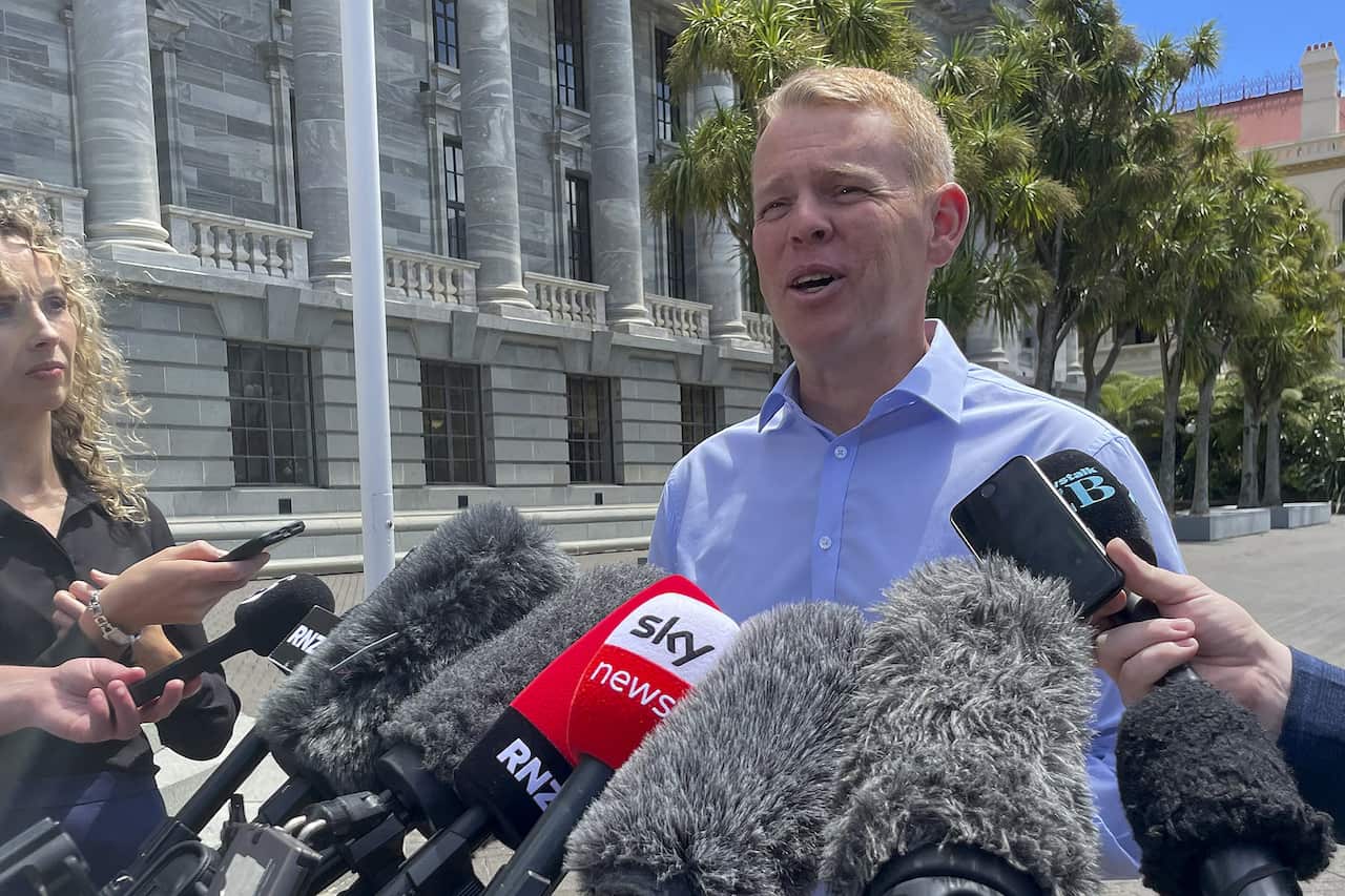 New Zealand Prime Minister Chris Hipkins