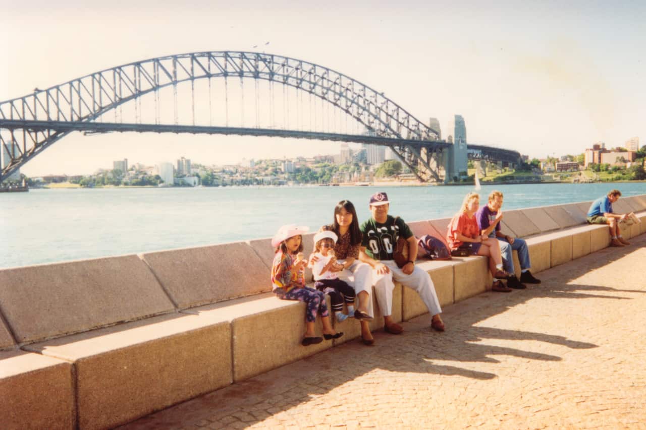 1993 arrival in Sydney.JPG