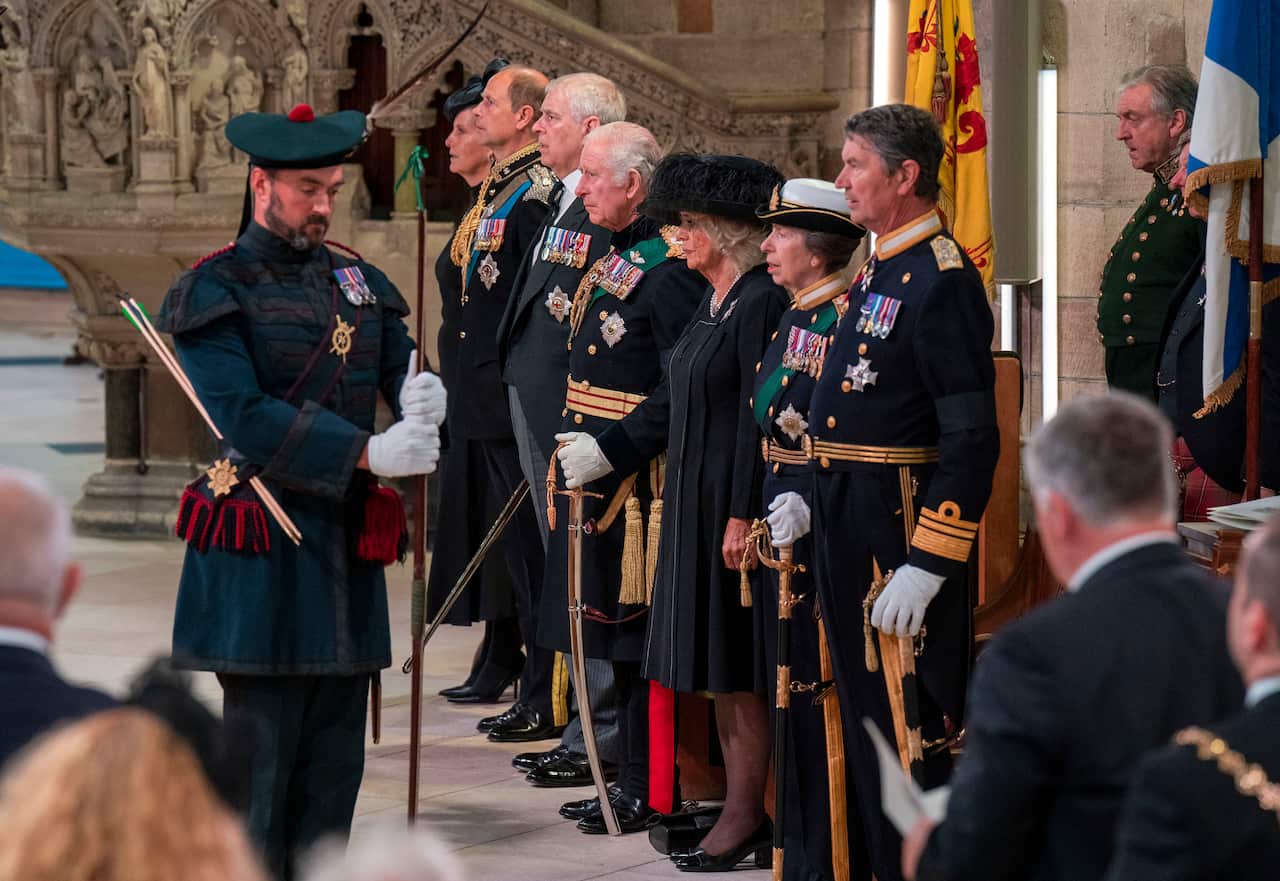 The Royal Family Attend Vigil At St Giles' Cathedral