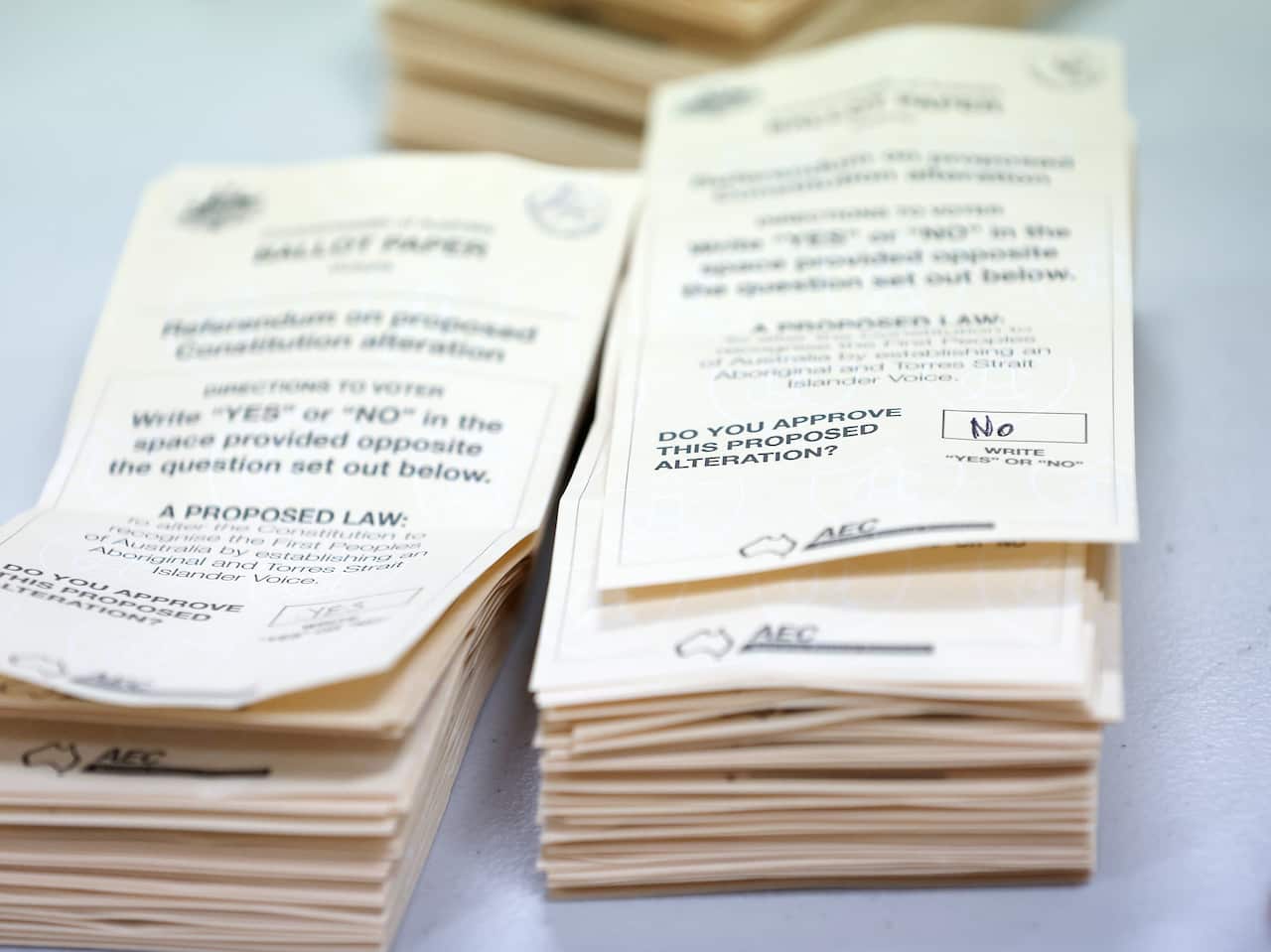 VOICE REFERENDUM COUNTING