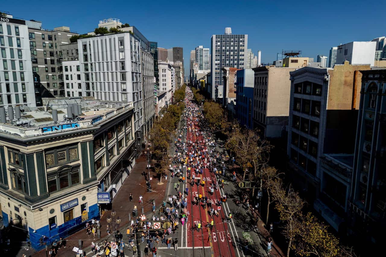 US Protests San Francisco