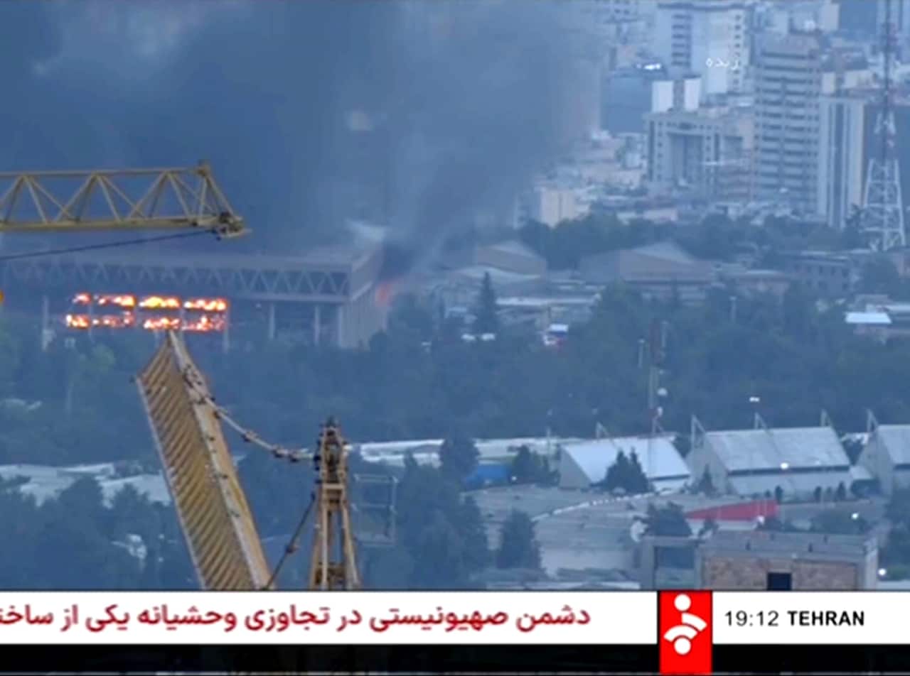 Mideast Israel Iran State TV