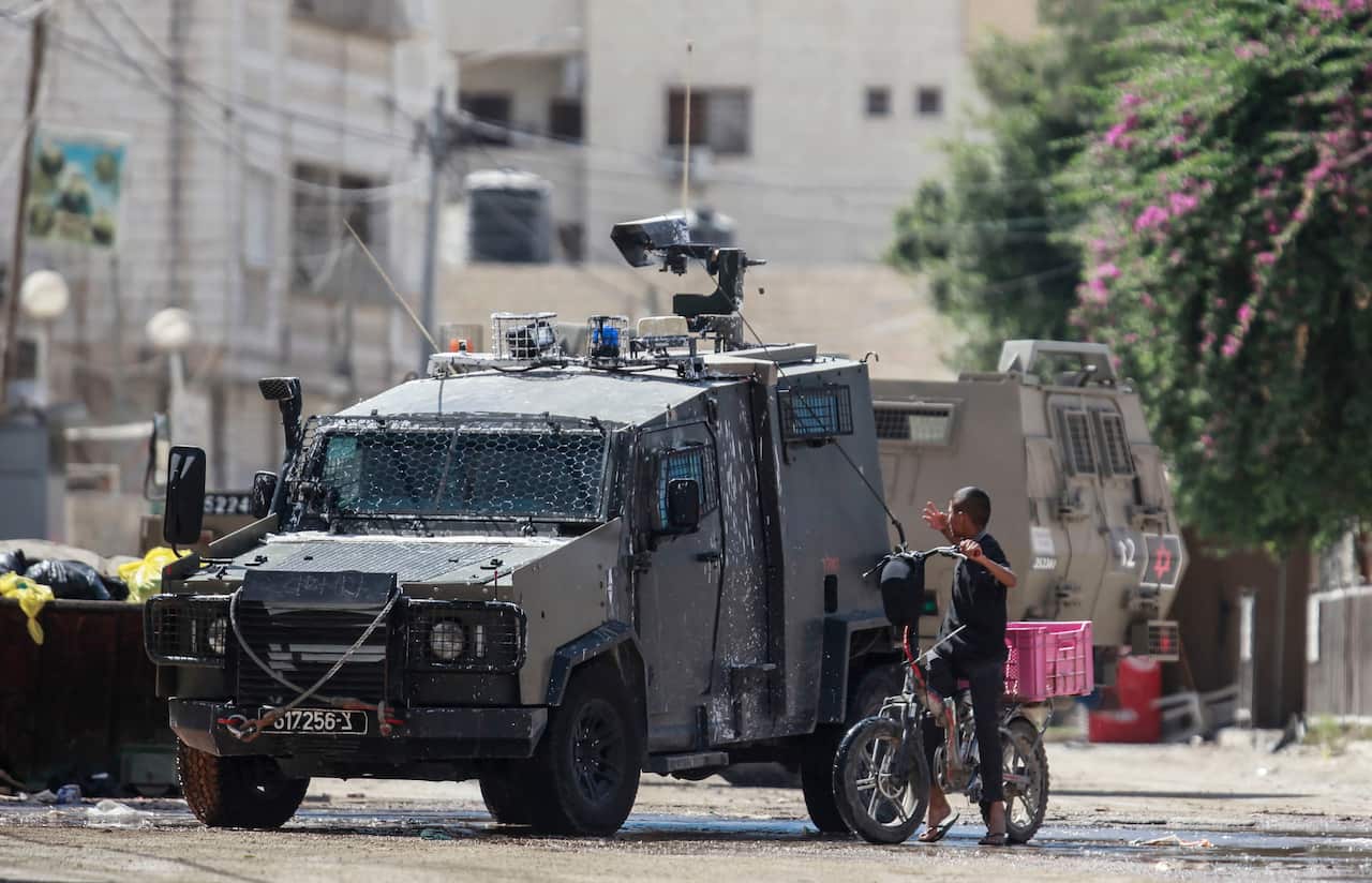 Palestinians Israeli conflict in Jenin - 28 Aug 2024