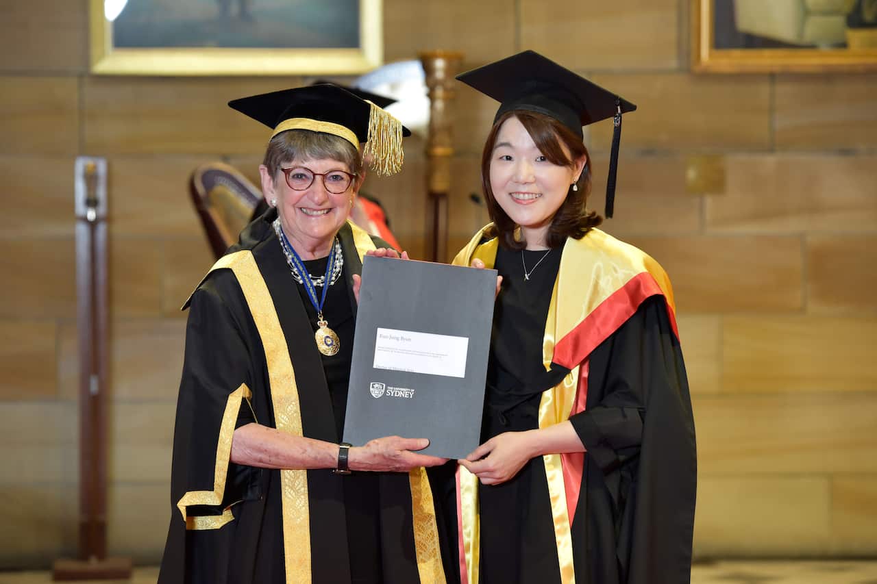 피아니스트 변은정 2022 - 박사학위 수여식