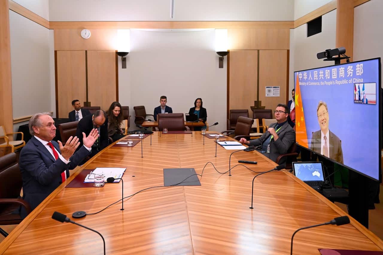 AUSTRALIA CHINA DIPLOMACY TRADE