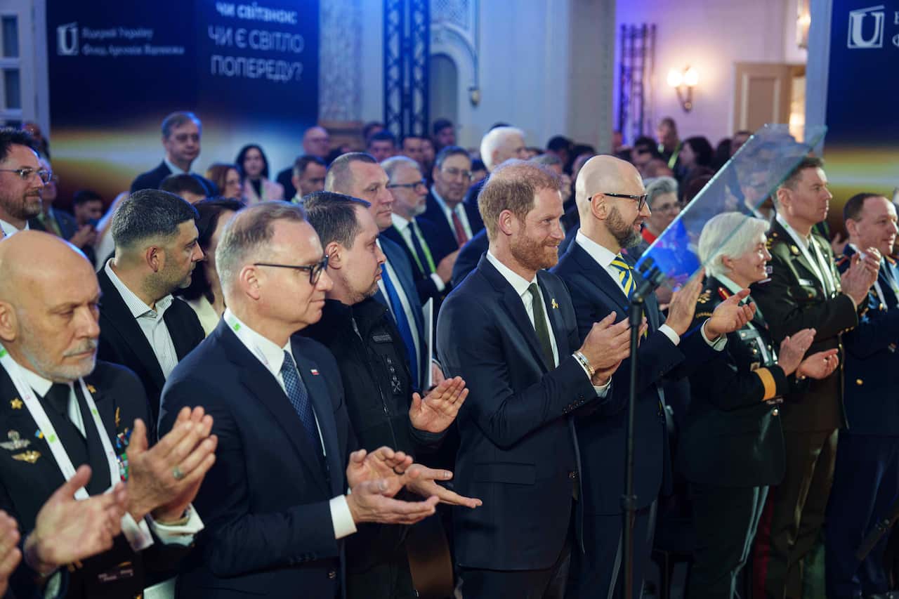 Prince Harry,Kyrylo Budanov,Andrzej Duda