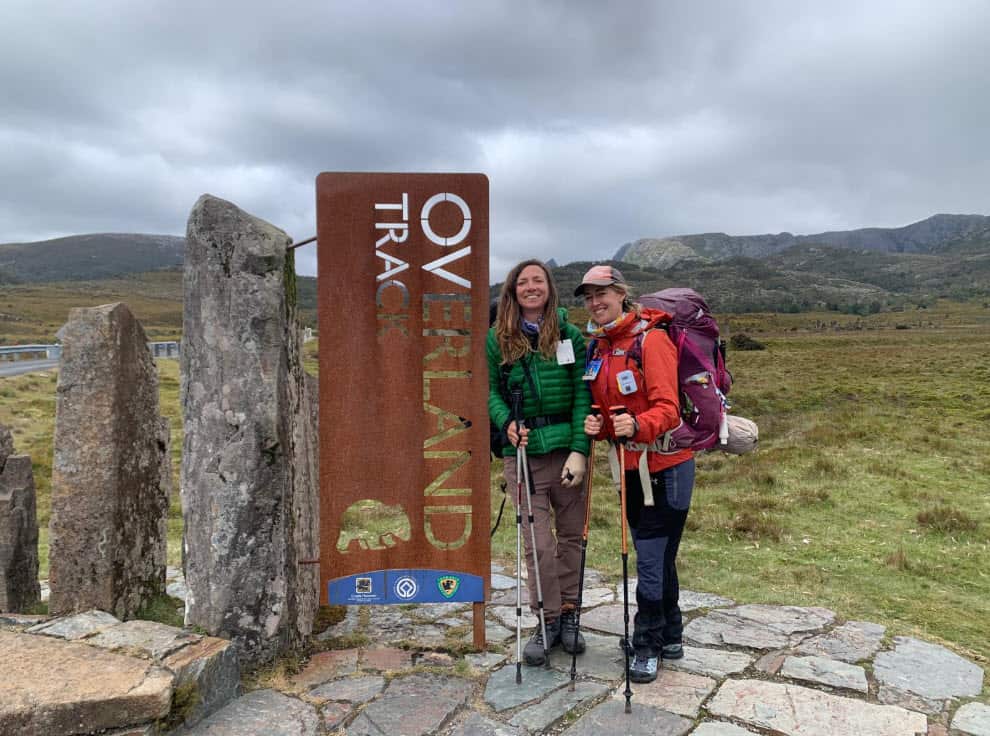 La guida Anna Teneggi ha passato un mese con un'amica tra i sentieri migliori della Tasmania.