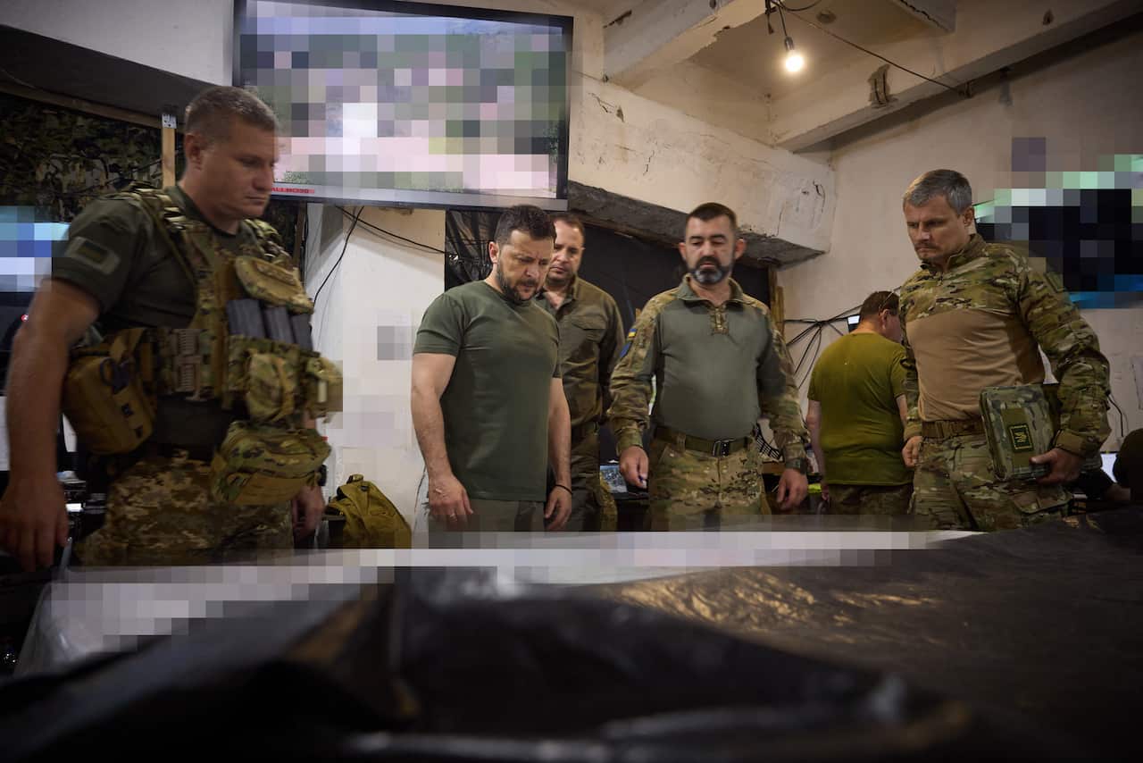 Zelensky Visits Donetsk Region