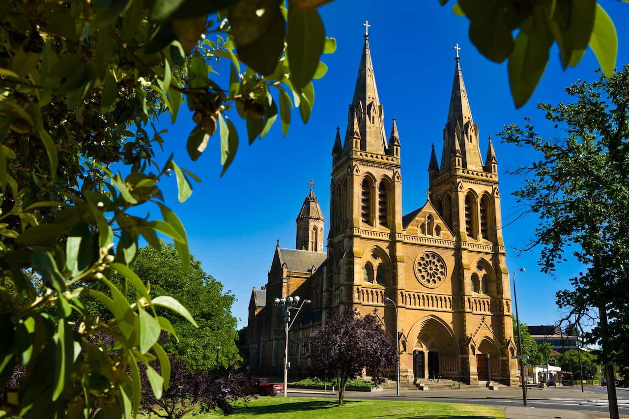 Saint Peters cathedral in Adelaide
