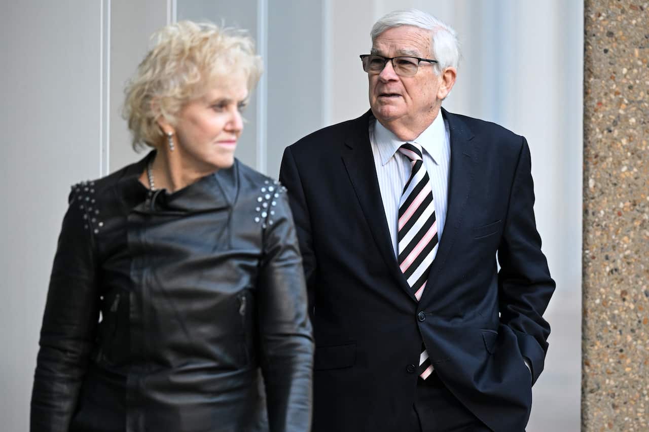 Brian Burston arrives at the Federal Court of Australia