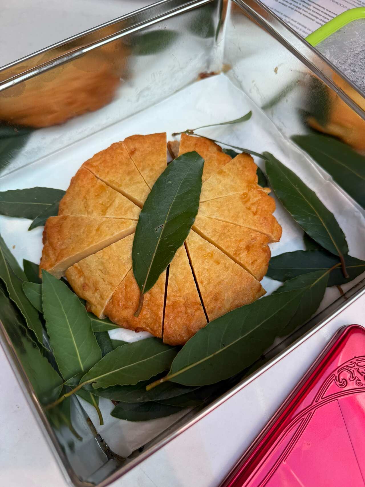 Il Libum, tratto da una ricetta di Catone il Vecchio.