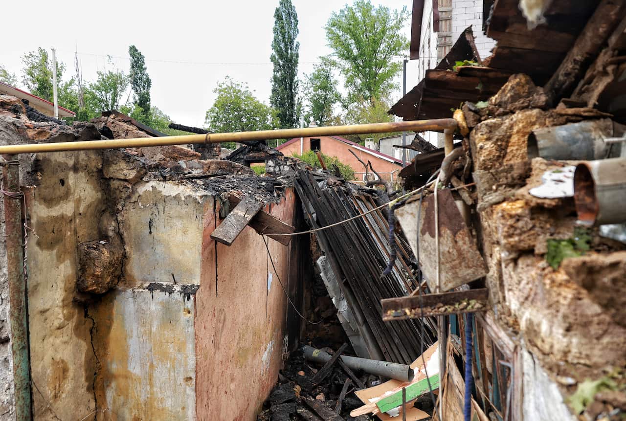 Russian Drone Attack on Odesa Leaves People Injured
