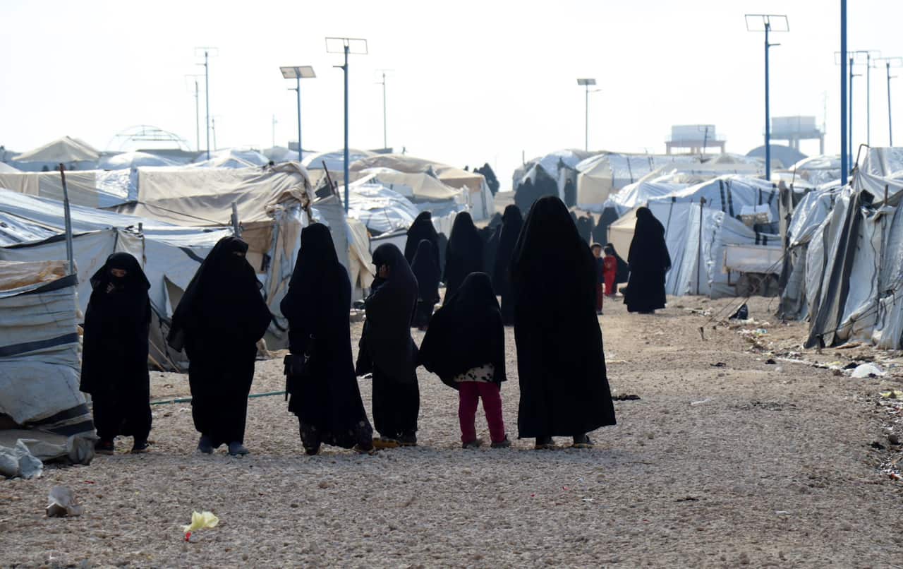 SYRIA REFUGEES SDF SEARCH OPERATION