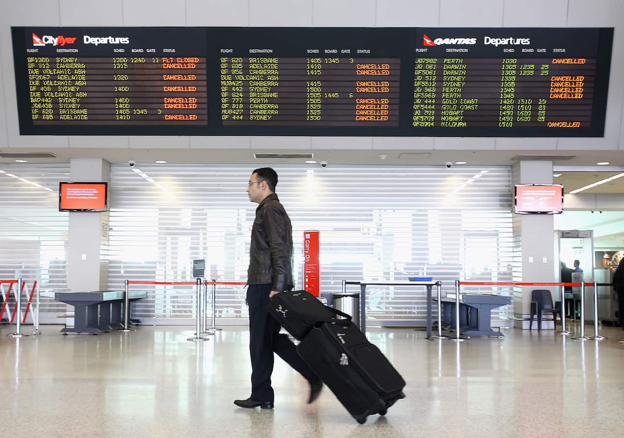 Ash Cloud Forces Flight Cancellations