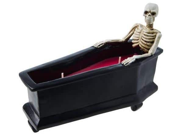 Halloween-themed 2-wick candle