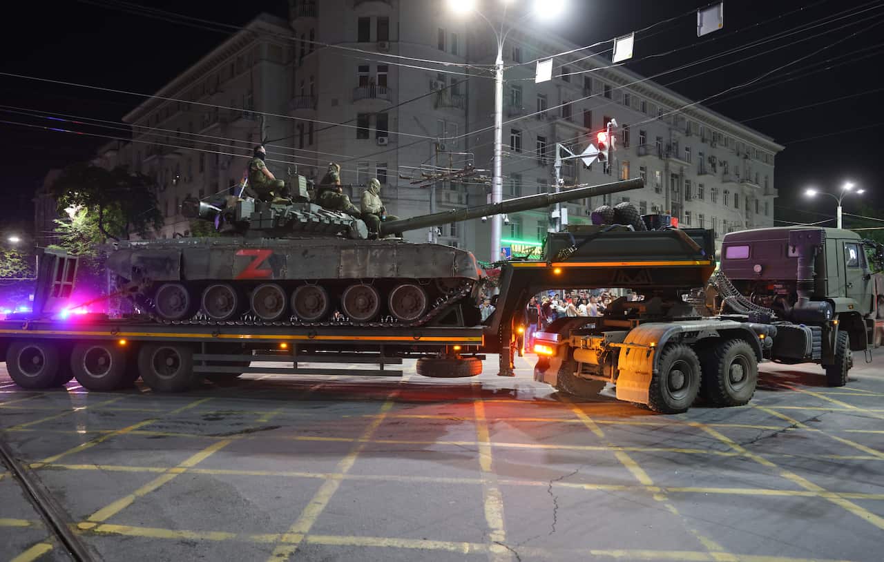 Russia: Situation in Russian city of Rostov-on-Don