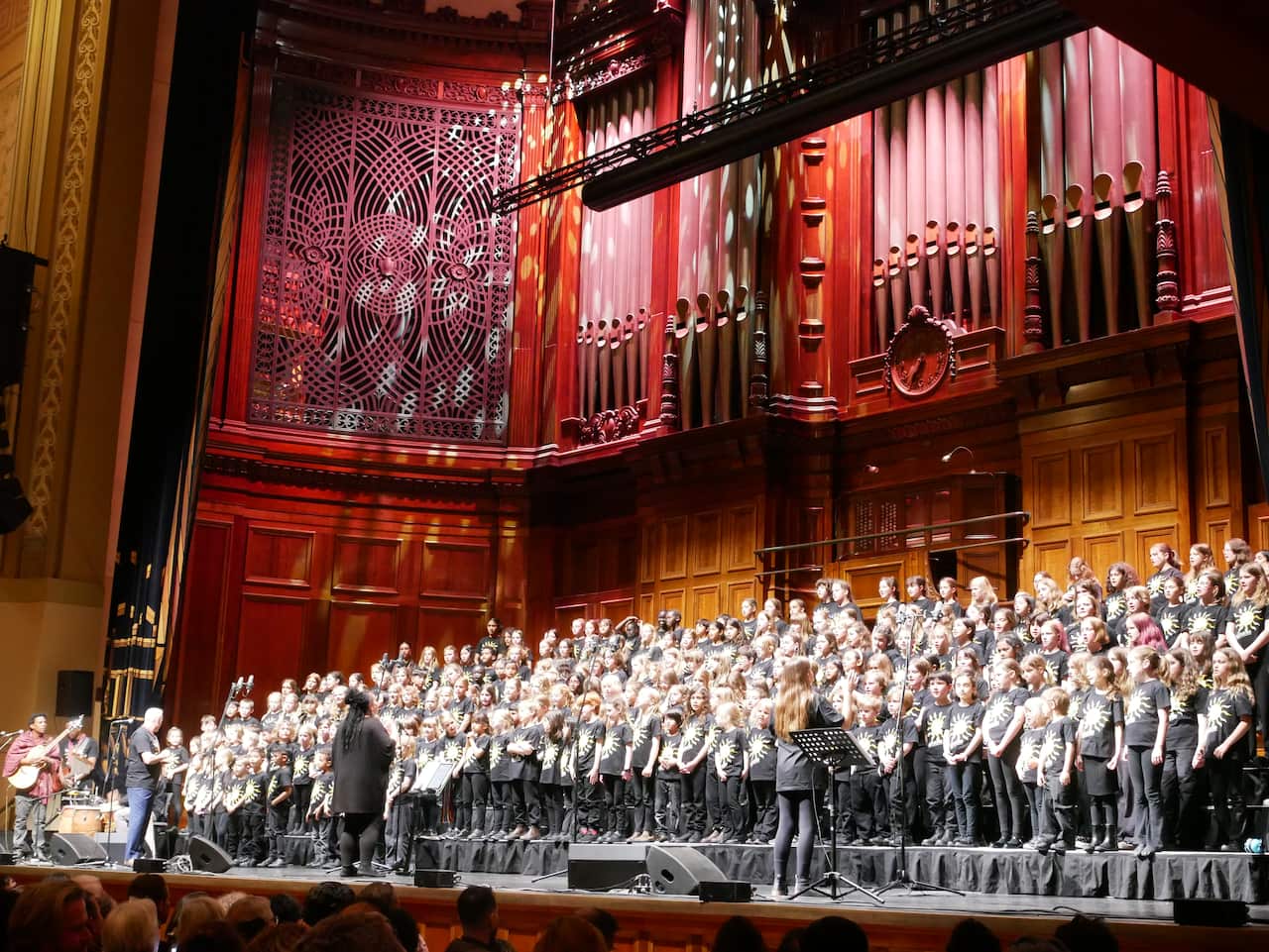 Konsertu "The BOITE school chorus" iha Melbourne
