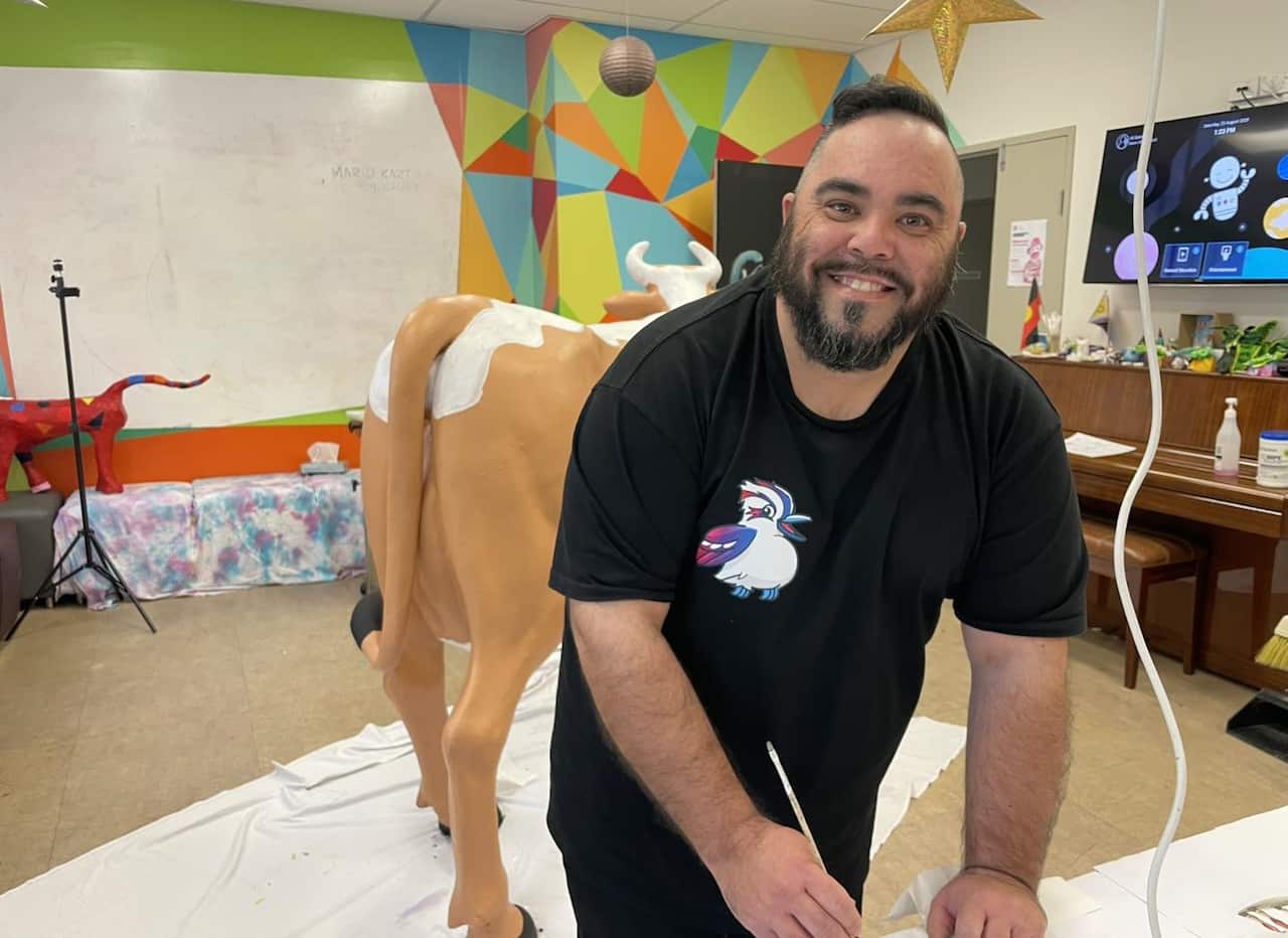 Brad Dodd, Kamilaroi artist westmead children's hospital