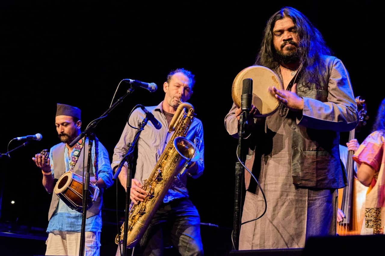 The Three Seas performing