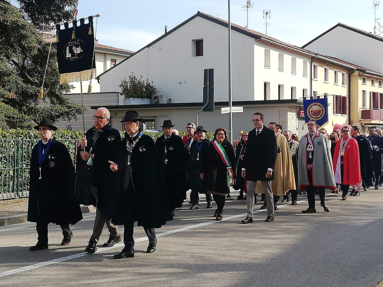 Sfilata al XXIII anniversario della fondazione.