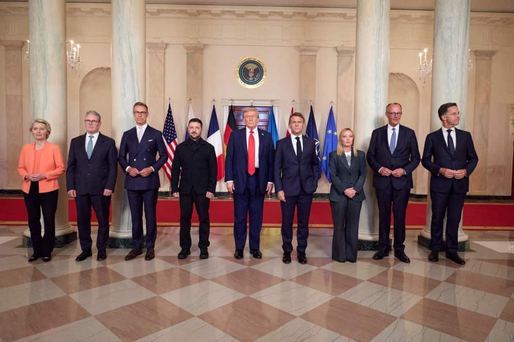 Trump Meets President Zelenskyy and European Leaders - Washington