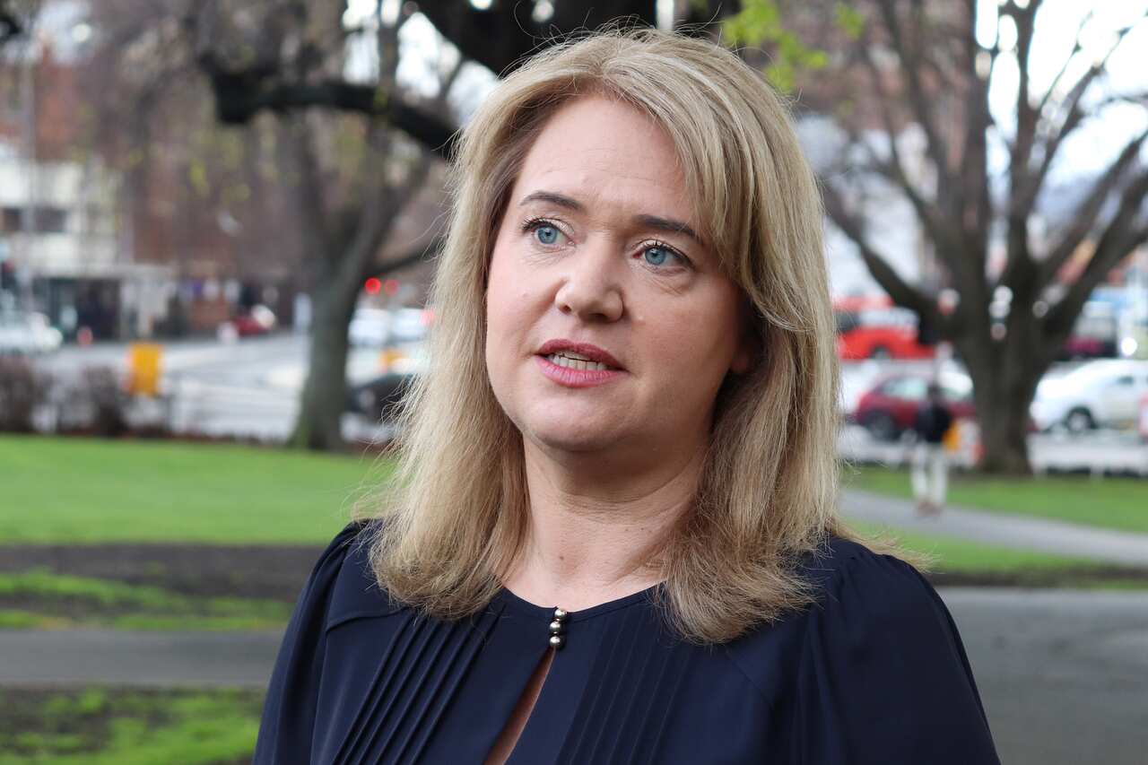 Madeleine Ogilvie speaking