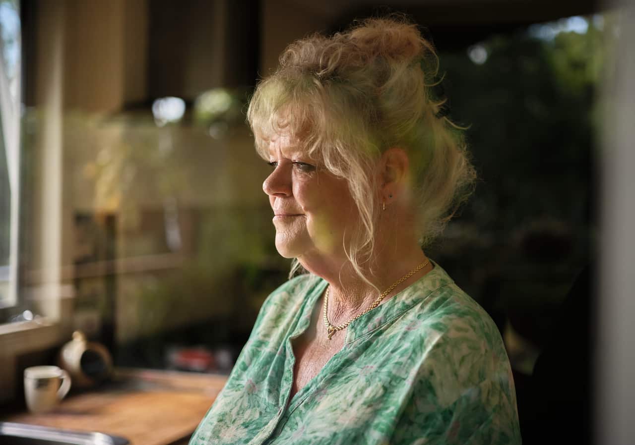 Jenny Miller is the determined mum who fought to clear her son Rhys Cauzzo's name and stop Robodebt.