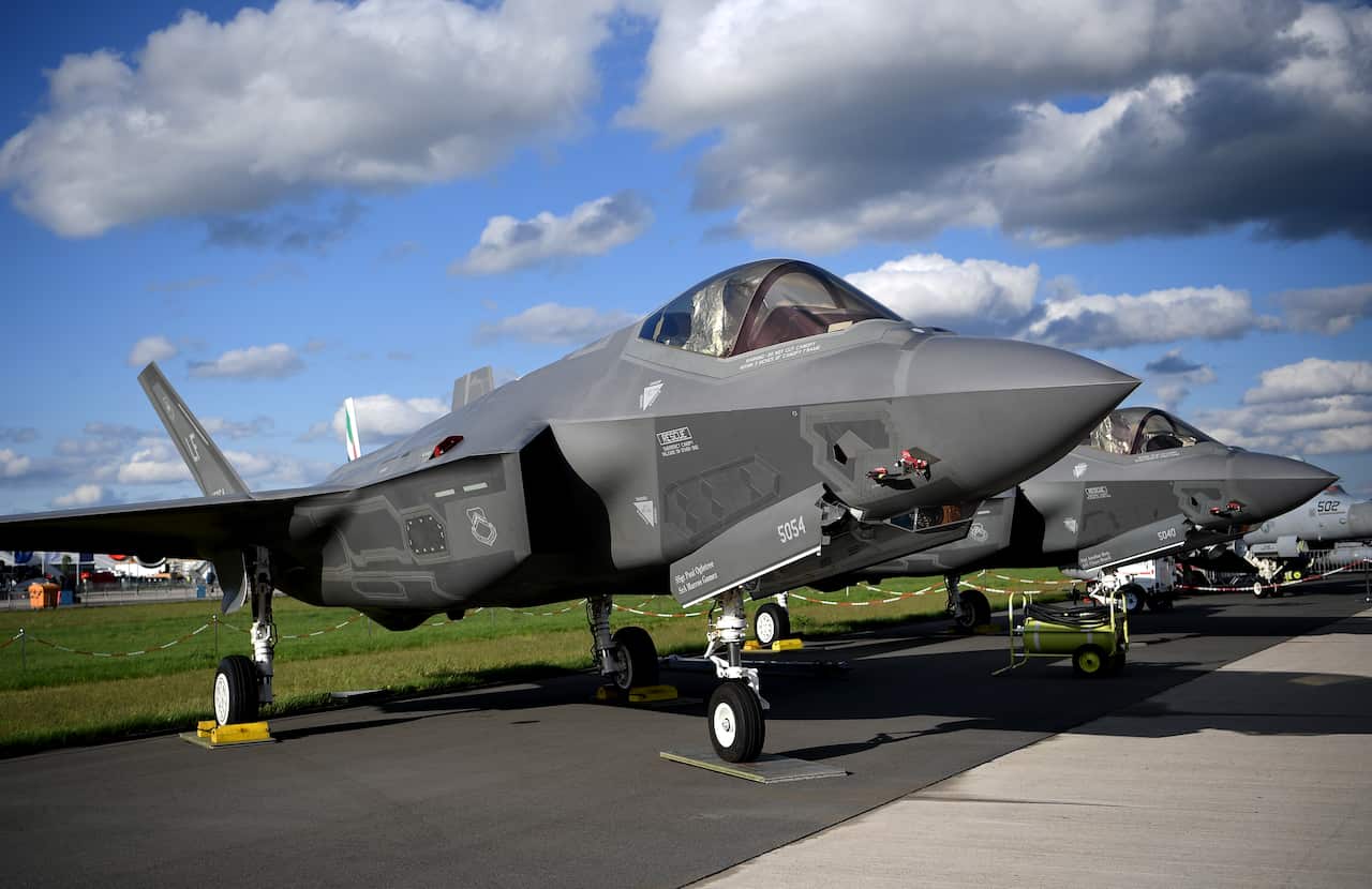 US Lockheed Martin F-35 Lightning II jet