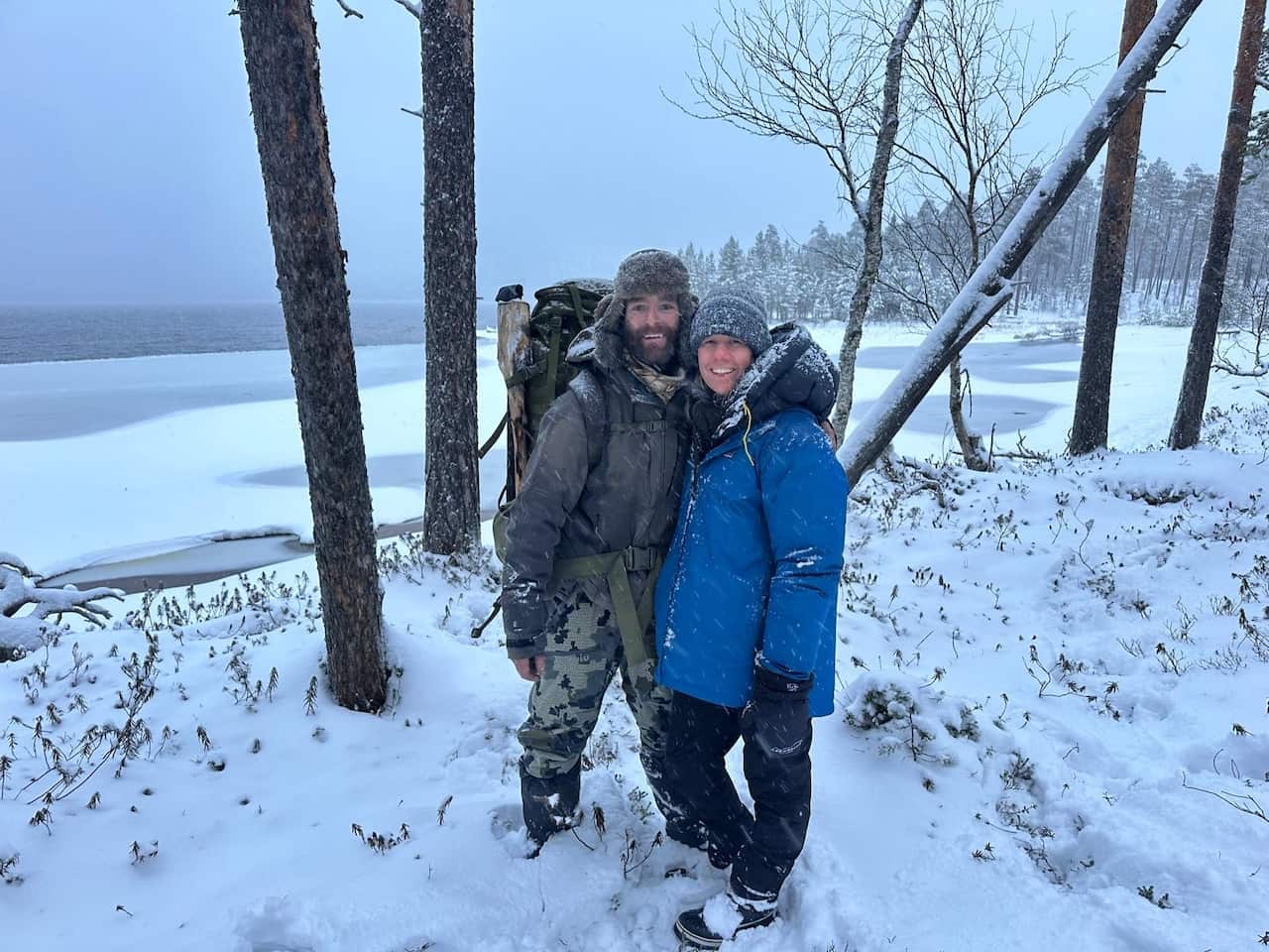 Trent and wife Emma