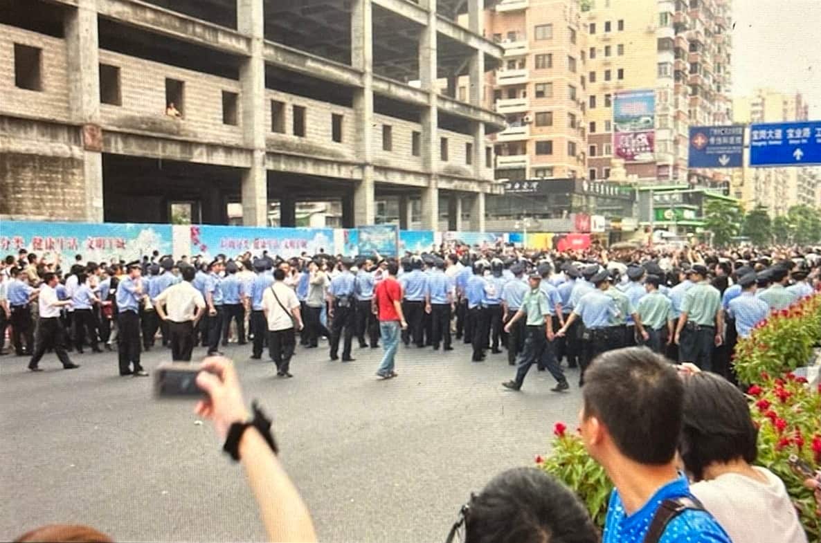 Guangzhou protest