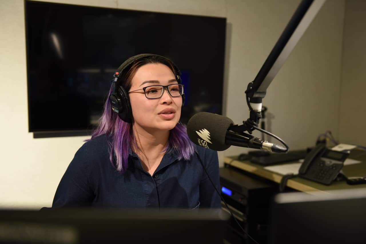 Christal Lau at SBS Radio