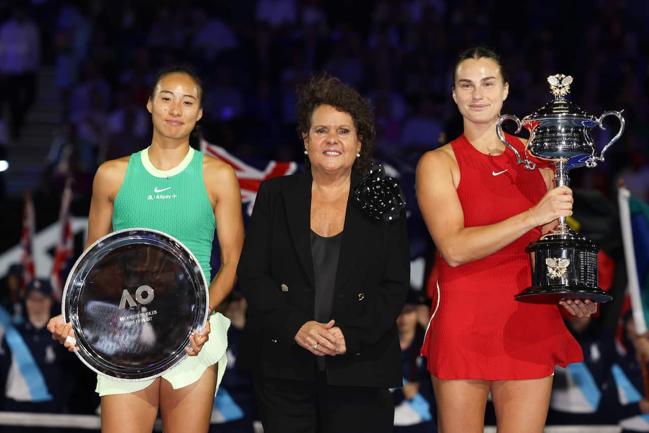 Tennis 2024: Australian Open: Women's Final: SABALENKA 6:3 6:2 ZHENG