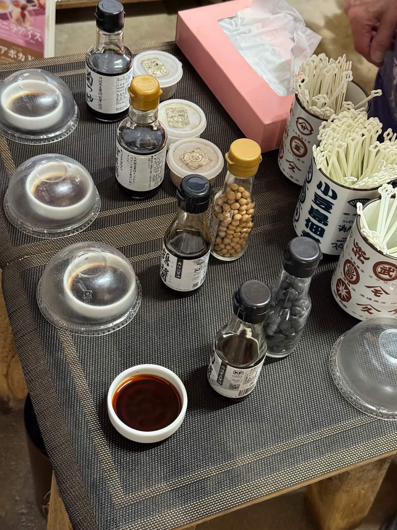 Tasting multiple kinds of soy sauce - Lee Tran Lam.jpeg