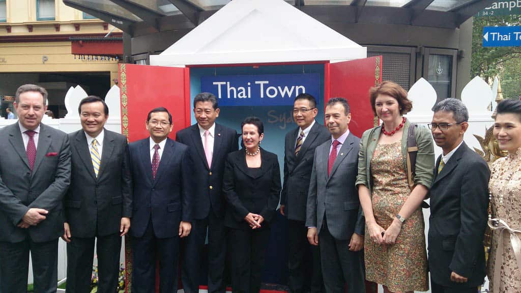 Photo-Thai Town sign opening ceremony.jpg
