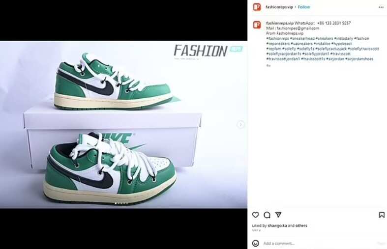 counterfeit goods market