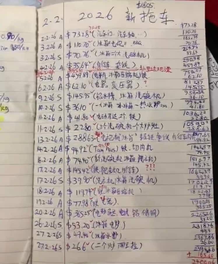 潘师傅的小账本