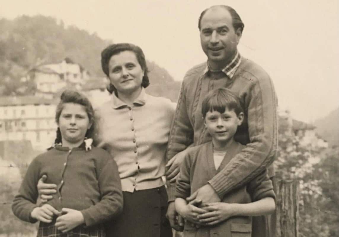 The Gustin Family in 1955