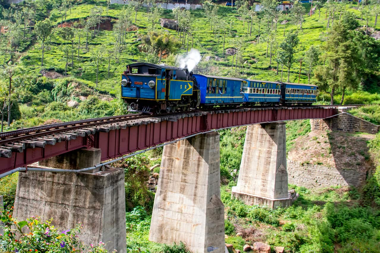 Heritage Train and bridge