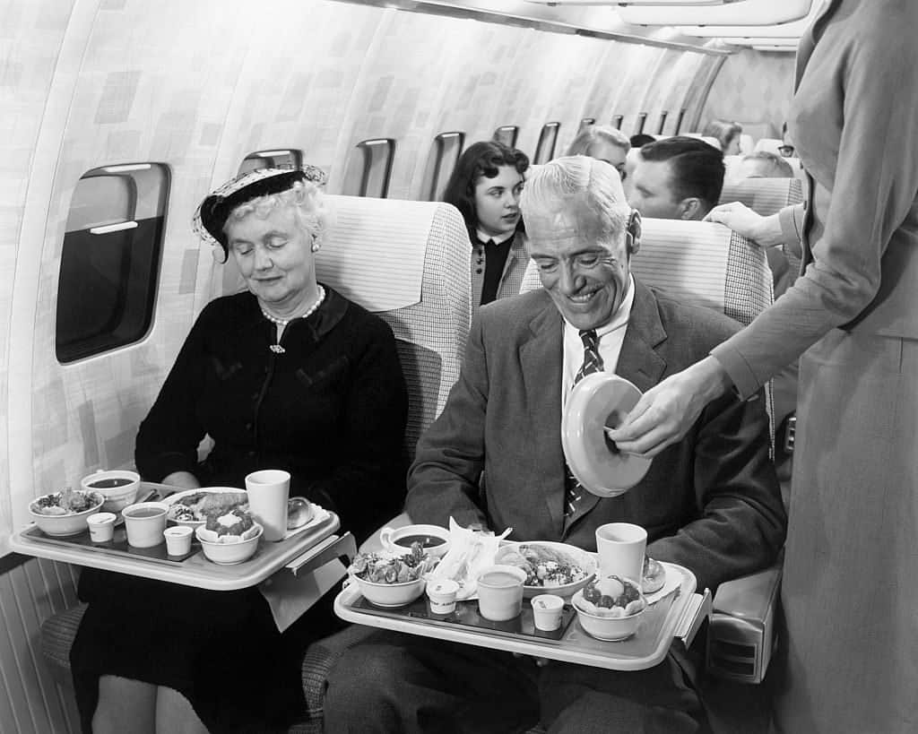 GettyImages-514911078n 1936, United Airlines introduced the “world’s first flight kitchen.jpg