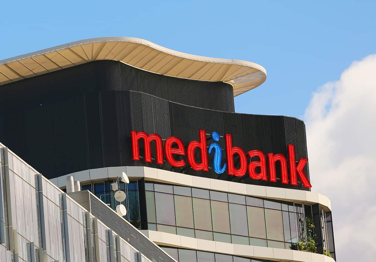 Medibank signage on a building