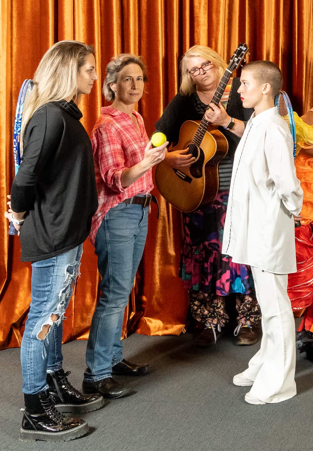 Midsumma Festival: 'A Worthy Rival by Demetra Giannakopoulos', Here the  cast and the writer-director, at the Victorian Pride Centre 