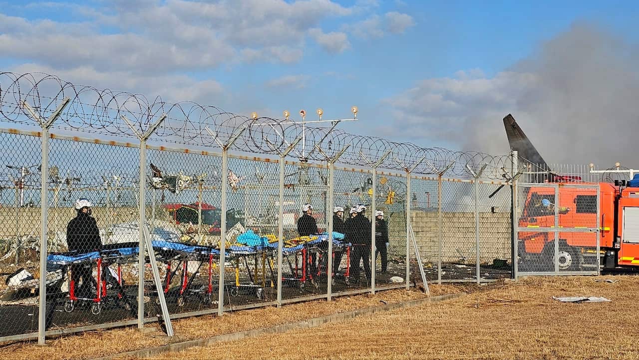 South Korea Plane Fire