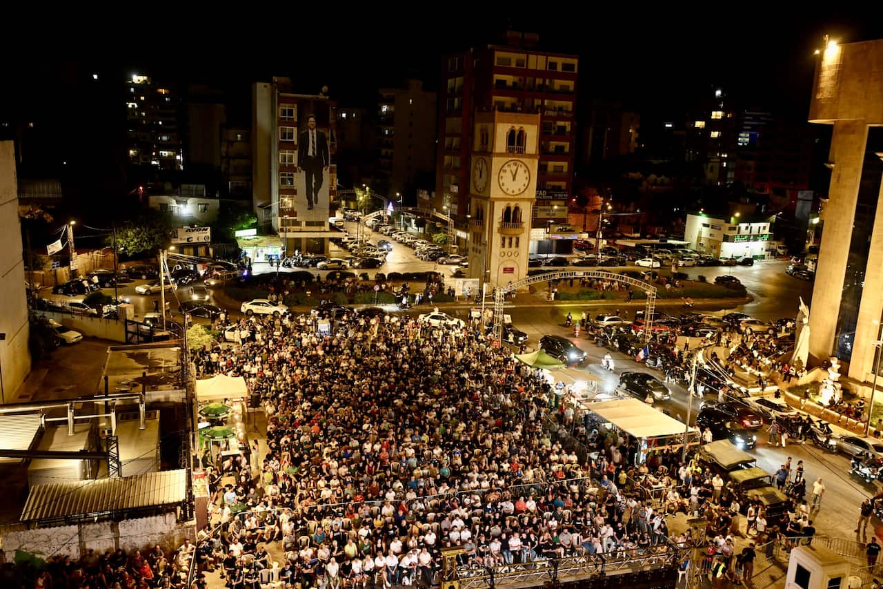 Thousands gather in Beirut to watch World Cup Quarter-Final