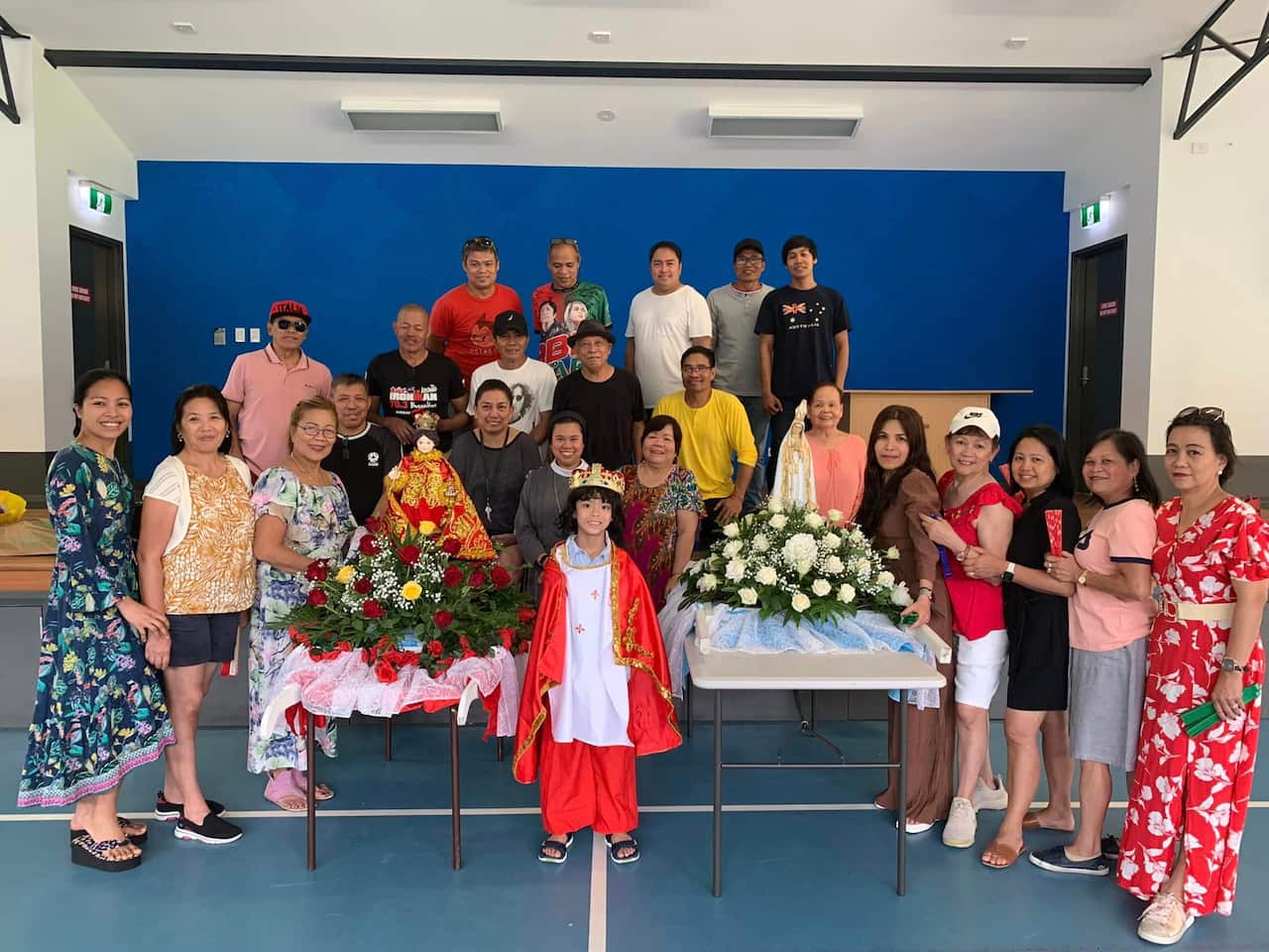 The Sinulog Festival honours the Child Jesus or Sto Nino.