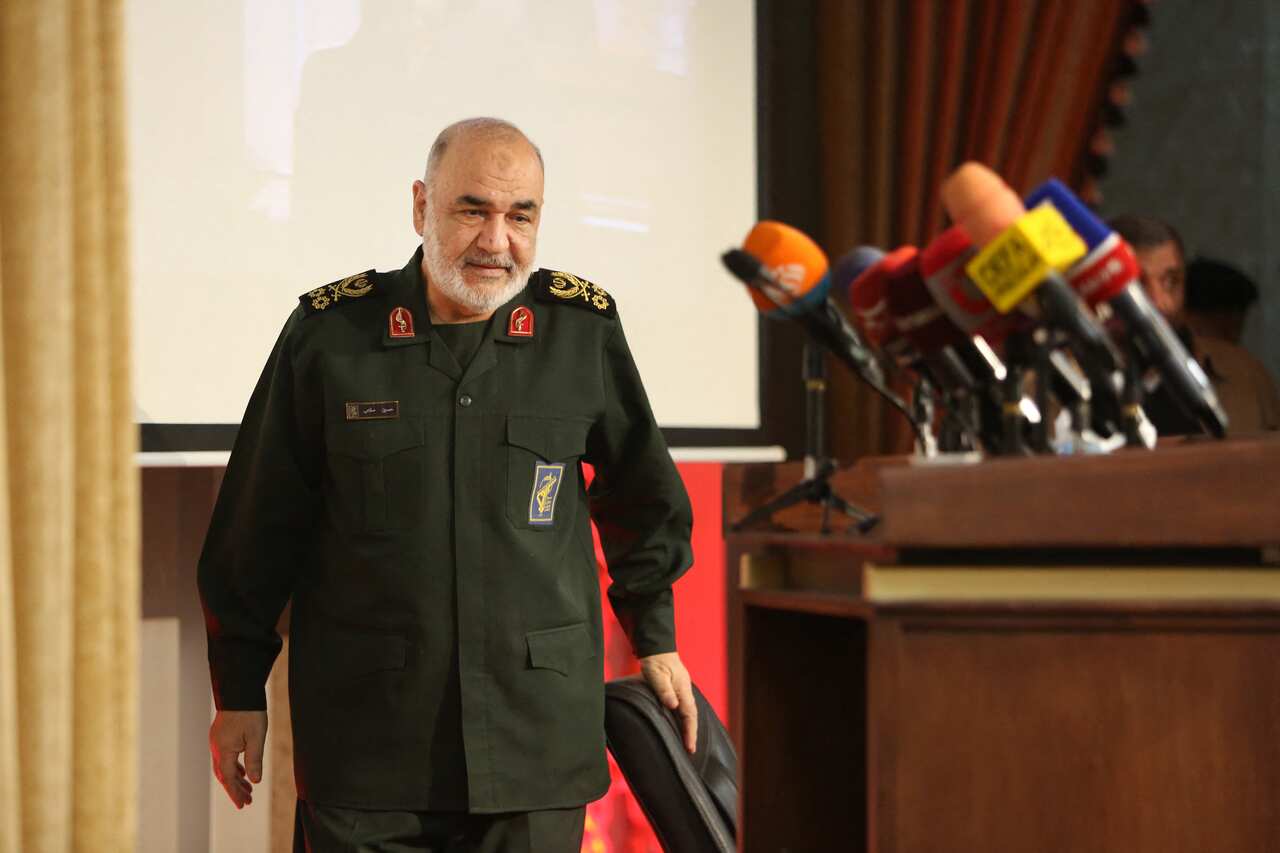 Chief of the Revolutionary Guard, General Hossein Salami - Tehran