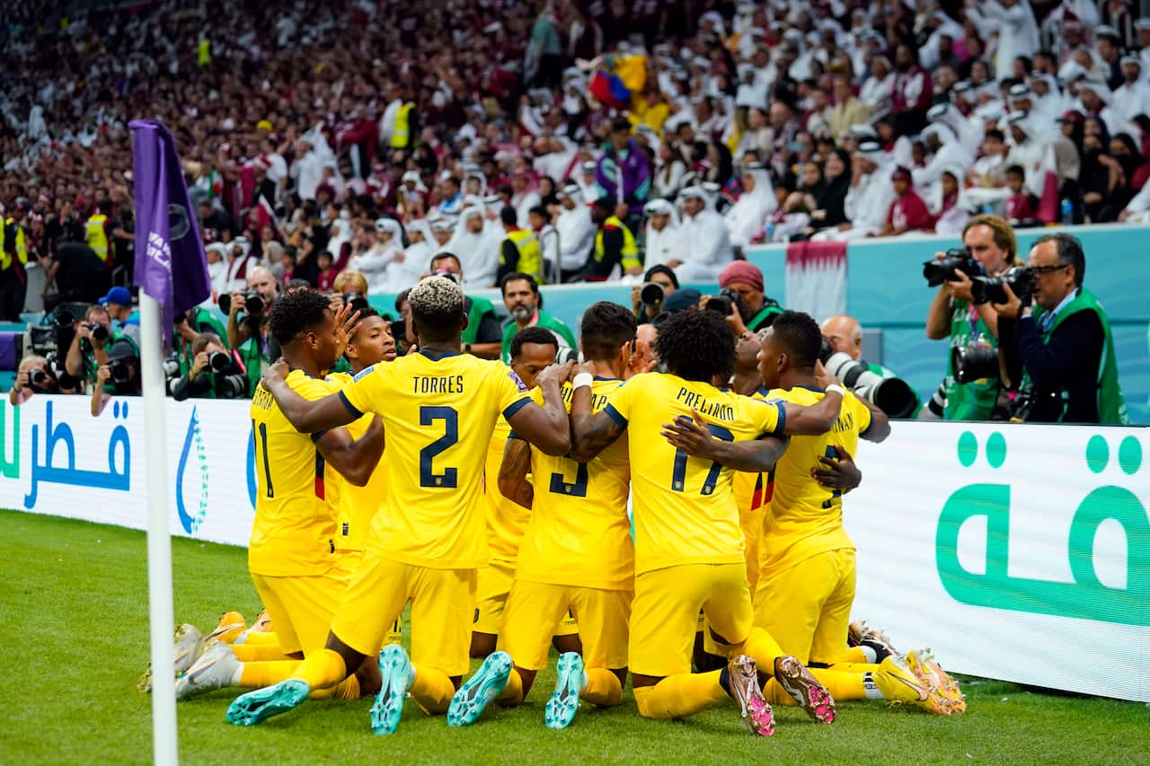 Soccer: FIFA World Cup Qatar 2022-Ecuador at Qatar